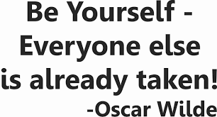 be yourself