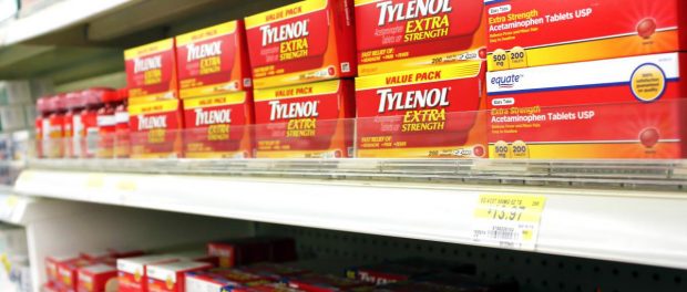 Editorial-Use-Tylenol-Store-Shelves