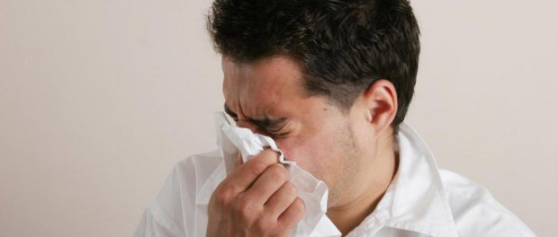 Man-Sneeze-Tissue-Sick-Flu