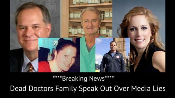 Breaking News Dead Doctors Family Speak Out
