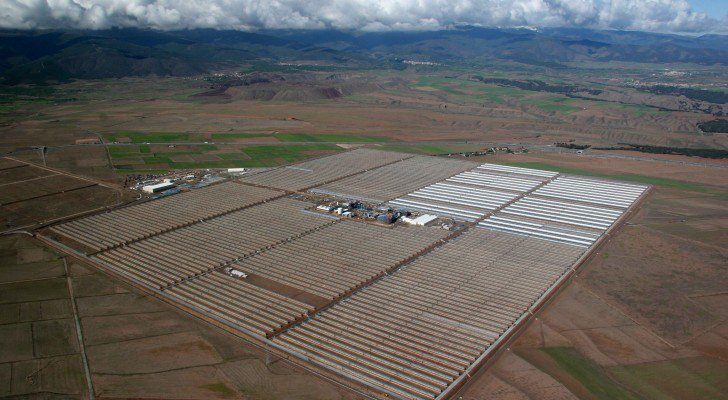 large solar farm